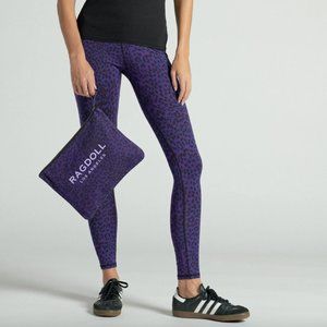 Ragdoll LA Violet Leopard Leggings